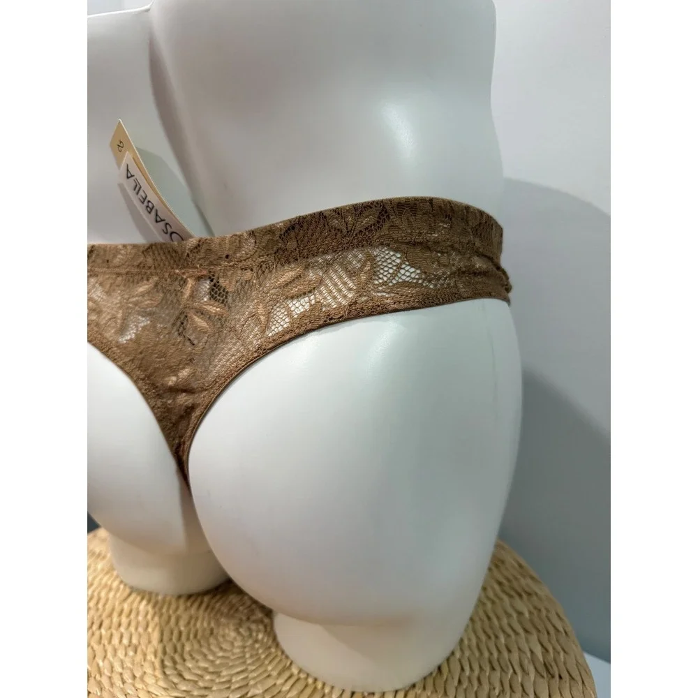 Cosabella Men's Never Say Never Classic G-String Lace Thong M Quattro size M
